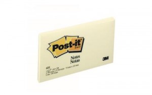 Post it  Yellow #655  (3x5)