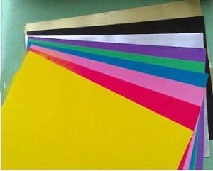 STICKER PVC A4 ALL COLOR