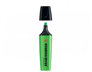 ปากกาไฮไลท์ HIGHLIGHTER STABILO BOSS - GREEN COLOR