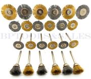 Brushing tool 25mm Gold SHANK 6MM