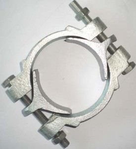 HOSE CLAMP TYPE DOUBLE BOLT