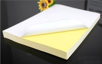 สติกเกอร์ STICKER A4 PVC - WHITE COLOR