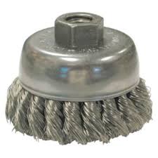 Knotted wire brush GOLDFINGER