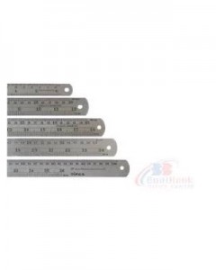 ไม้บรรทัดสแตนเลส STAINLESS RULER BAIPO 6"