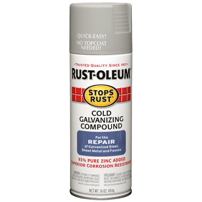 rust oleum spray gavanize